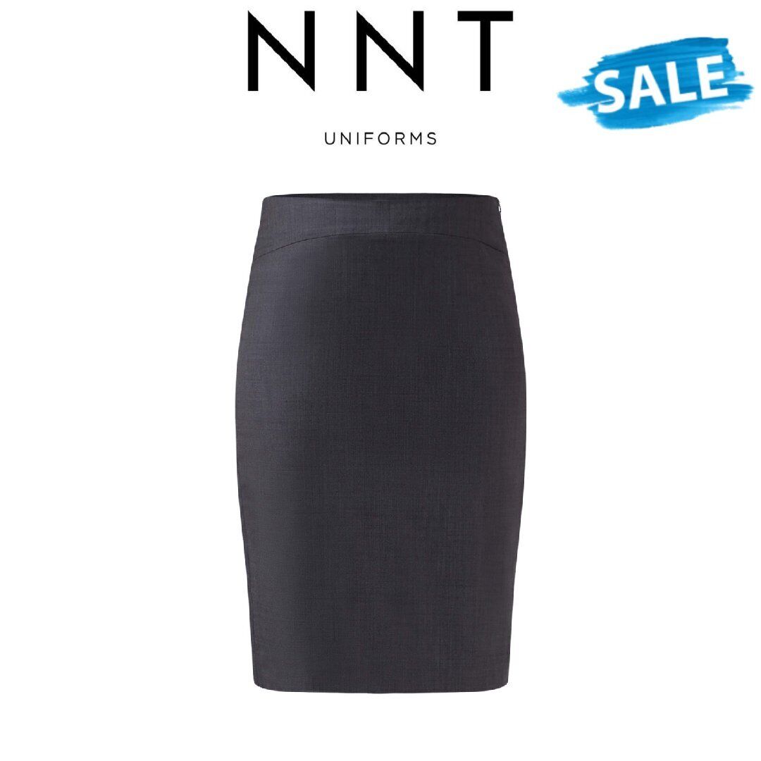 SALE NNT Womens Sharkskin Detail Pencil Skirt Classic Pencil Shape CAT2N4