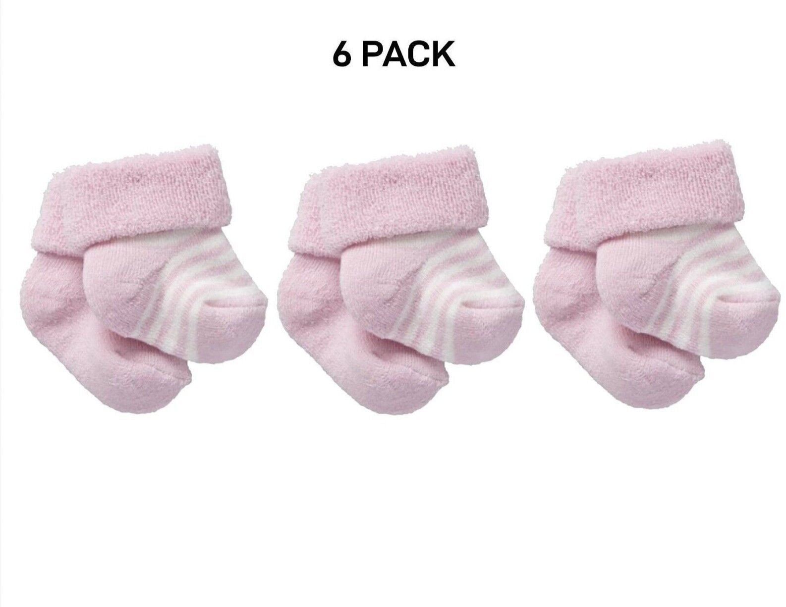 Bonds Baby Wondersock Super Soft Cotton and Durable Comfy 6 Pack R6289T