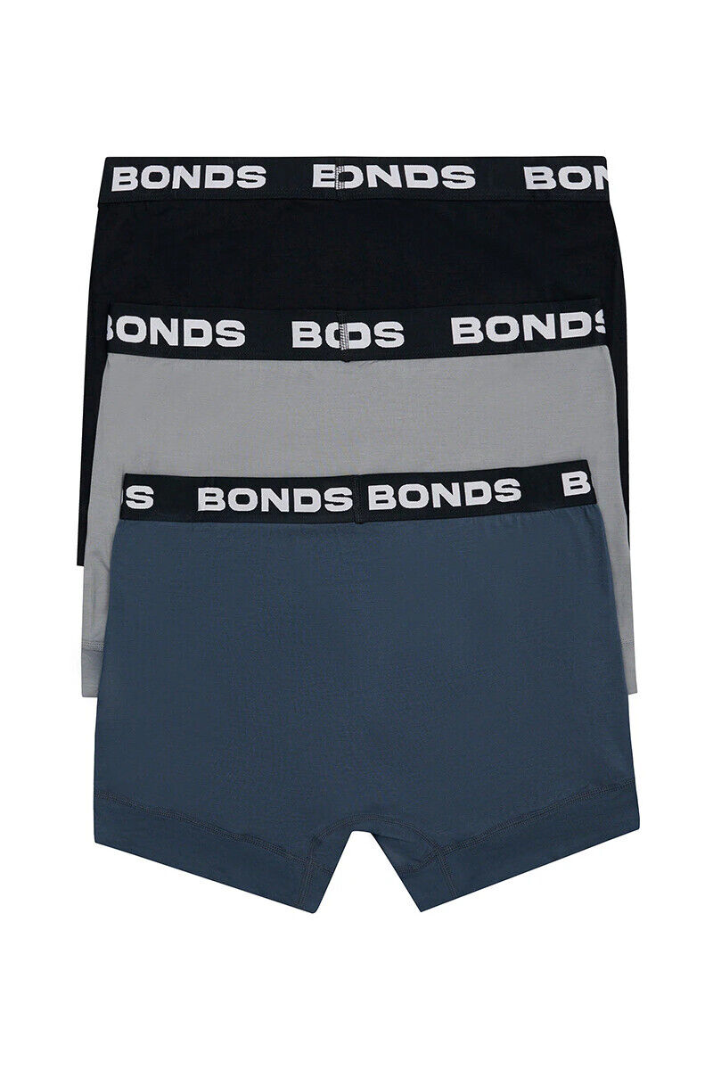 Bonds Mens Total Package Trunk Soft and Breathable Viscose Bamboo 6 Pack MWK83A