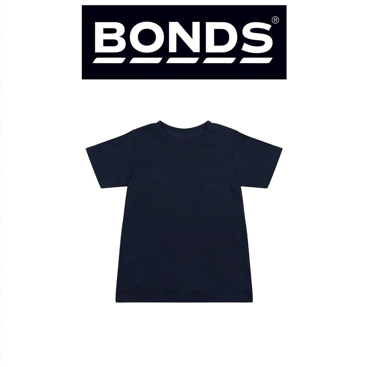 Bonds Kids Next Gen Crew Tee Cotton Shirt Classic Perfect Comfort & Style KVRHK