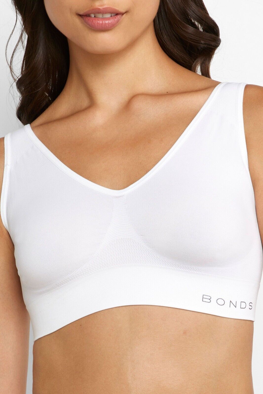 Bonds Womens Comfy Crop Regular Super Soft Flexible Wirefree Bra WVLHY