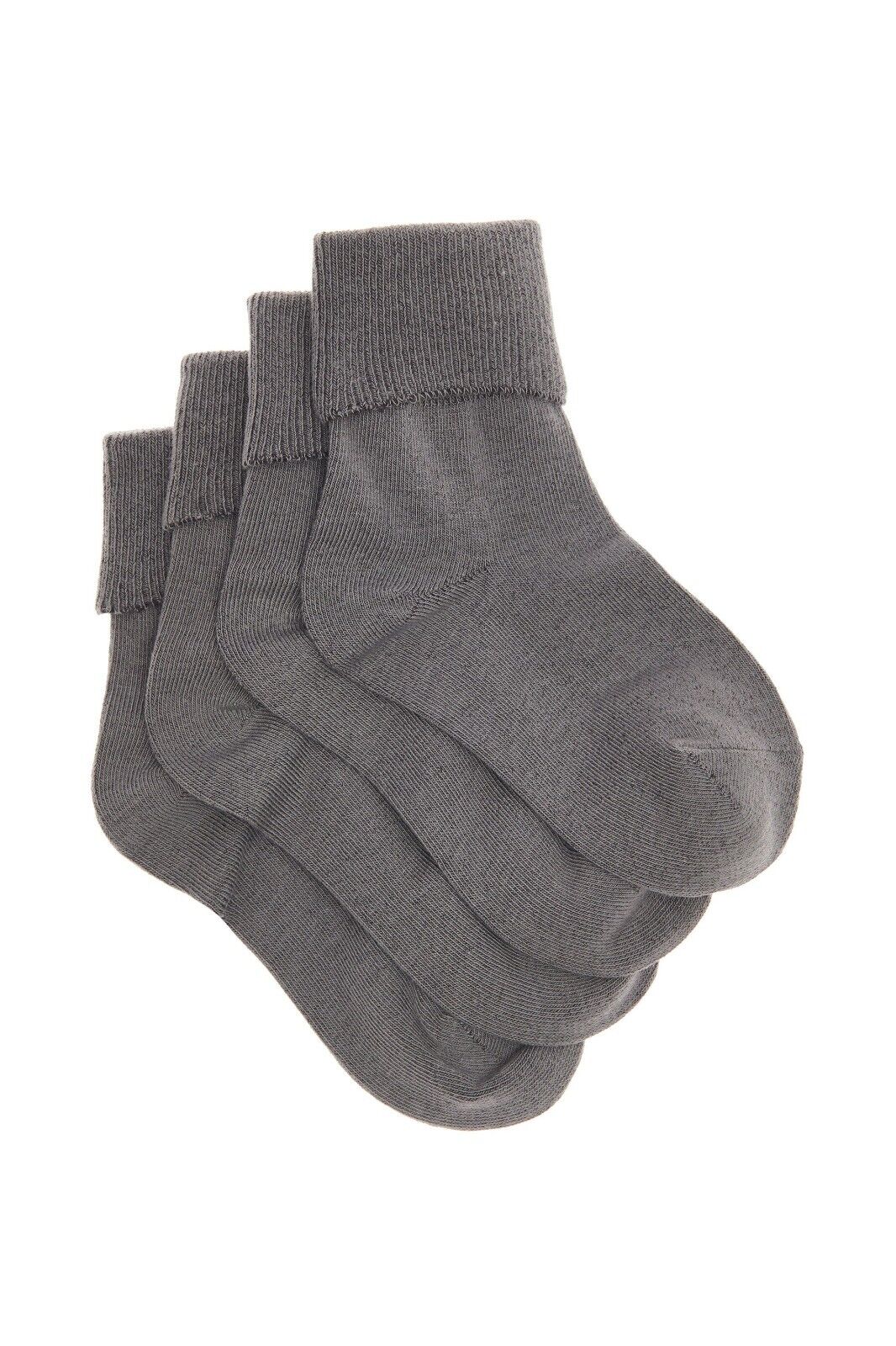 Bonds Kids School Turnover Top Socks Fine toe Seams 12 Pack R5134O