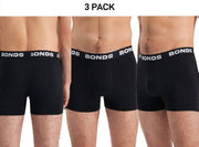 Bonds Mens Total Package Trunk Super Soft Breathable Viscose Bamboo 3 Pack MWKV