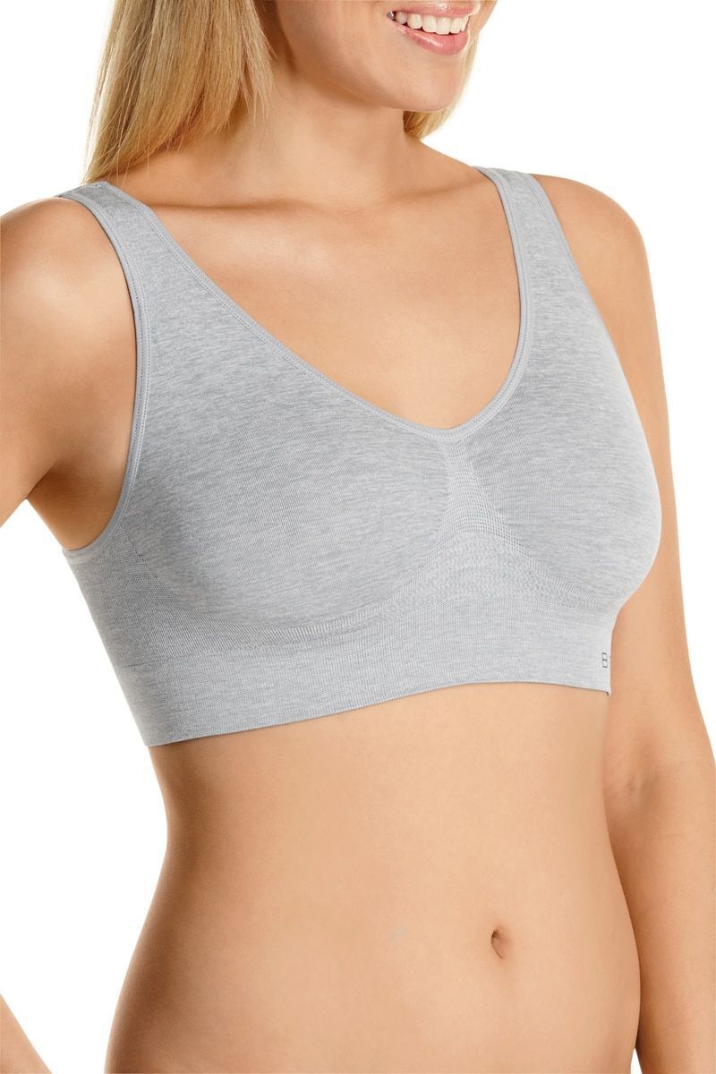 Bonds Womens Comfy Crop Regular Super Soft Flexible Wirefree Bra WVLHY