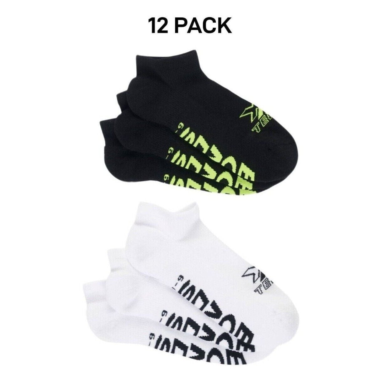 Bonds Mens X-Temp Low Cut Socks Dynamic Dual Action Cooling 12 Pack SXX83N