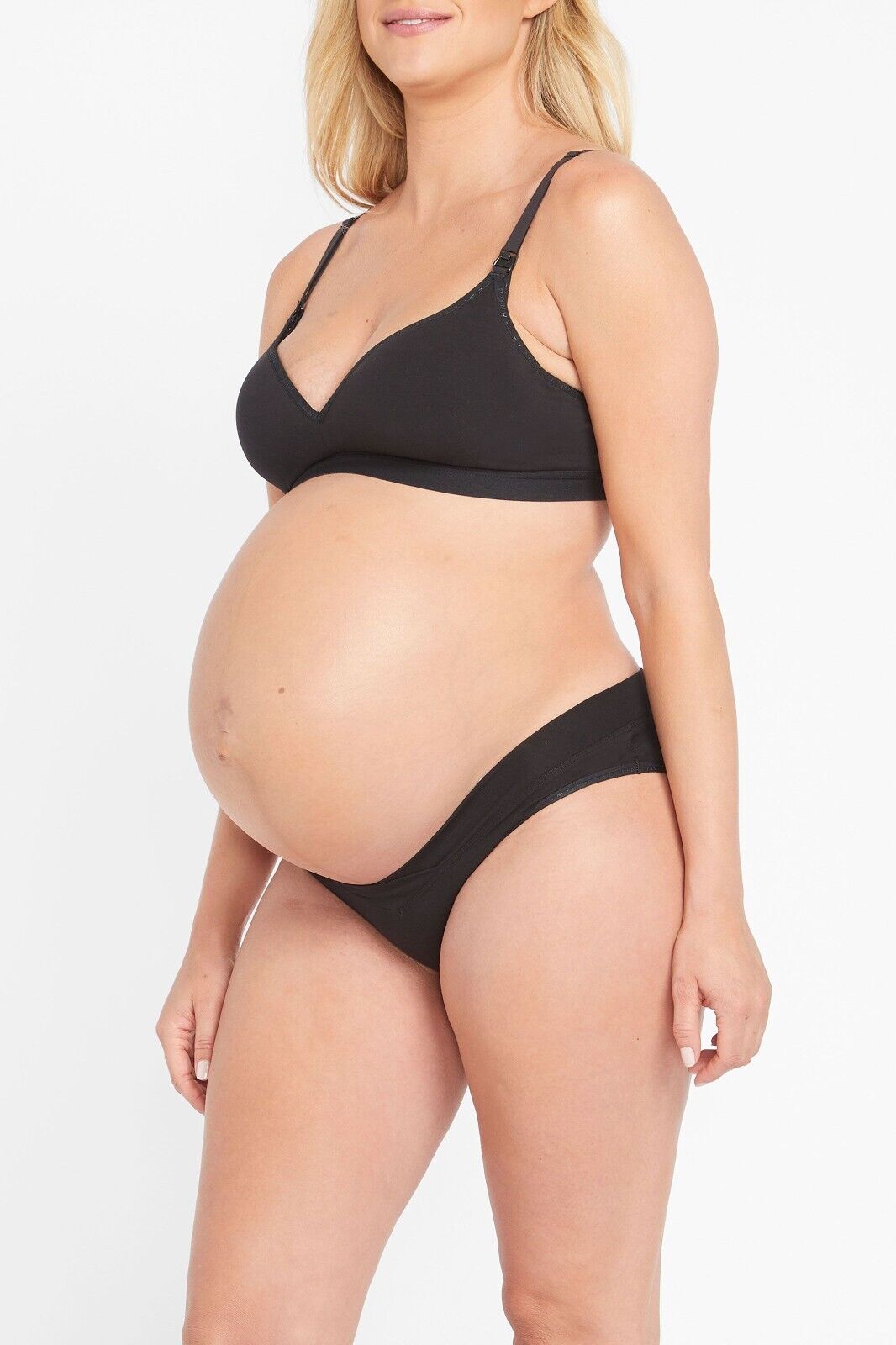 Bonds Womens Maternity Bumps Bikini Soft Fabric Matte Elastic Trim 6 Pack WW4CY