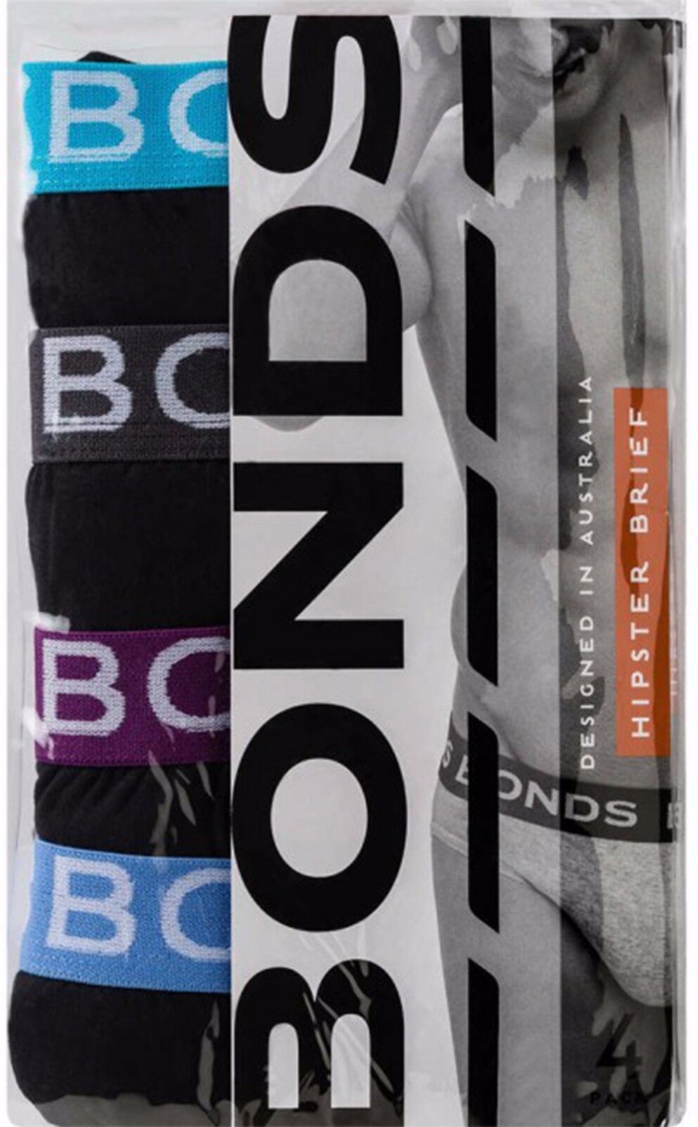 Mens Bonds Basic Everyday New Hipster Brief 8 Pack M38DM4 Work & Sport Cotton