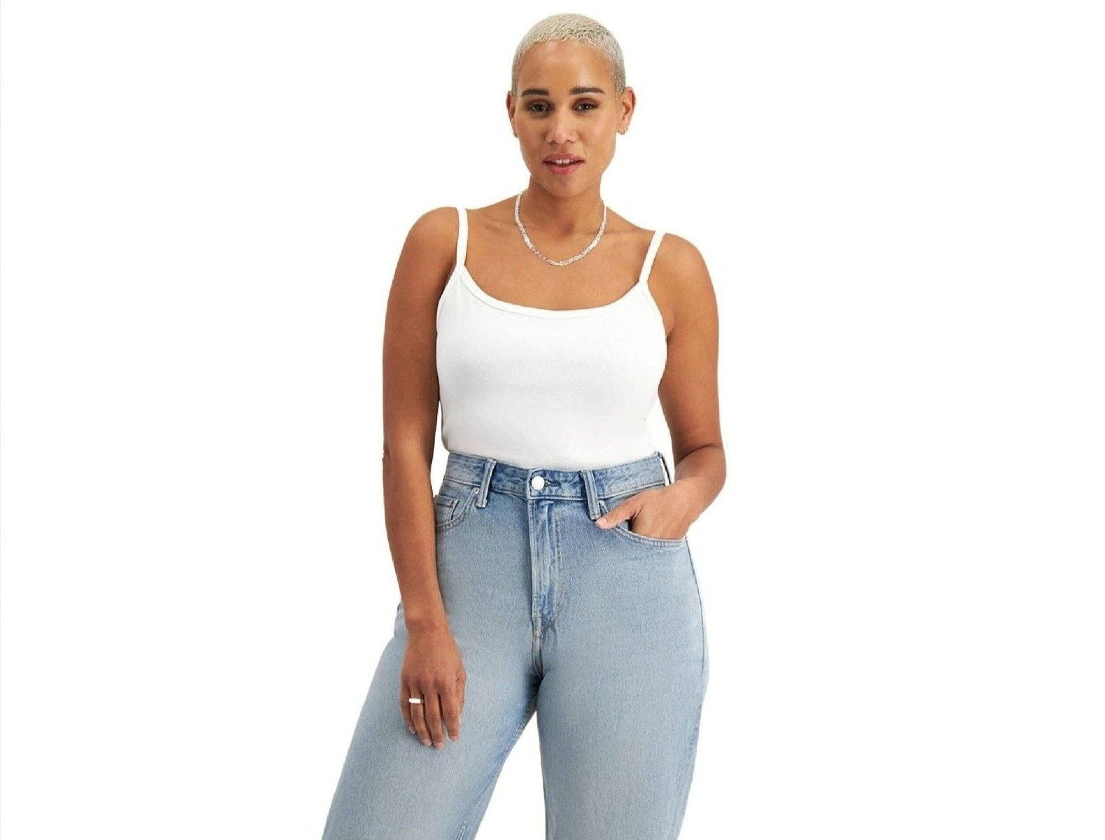 Bonds Womens Originals Cami Long Lasting Comfort Soft and Supportive Fit CR9BI