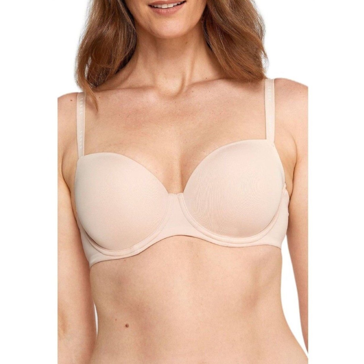 Bonds Womens Invisi Full Busted T-Shirt Bra Comfy Strap Soft Smooth YXC4Y