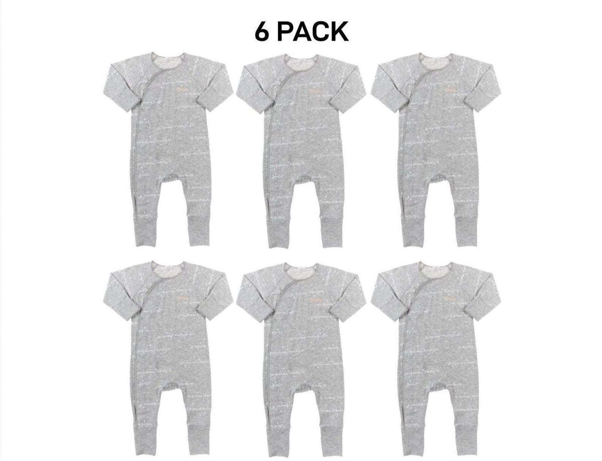 Bonds Baby Newbies Coverall Super Soft Cozysuit & Stretchable Fabic 6 Pack BXQBA