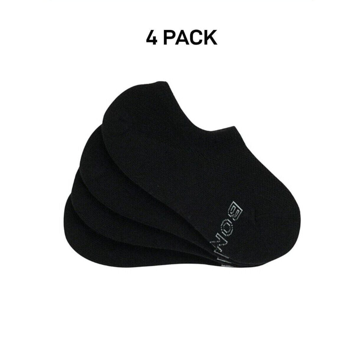 Bonds Womens Ultimate Lightweight Sneaker Breathable Mesh Panels 4 Pack LXTC4N