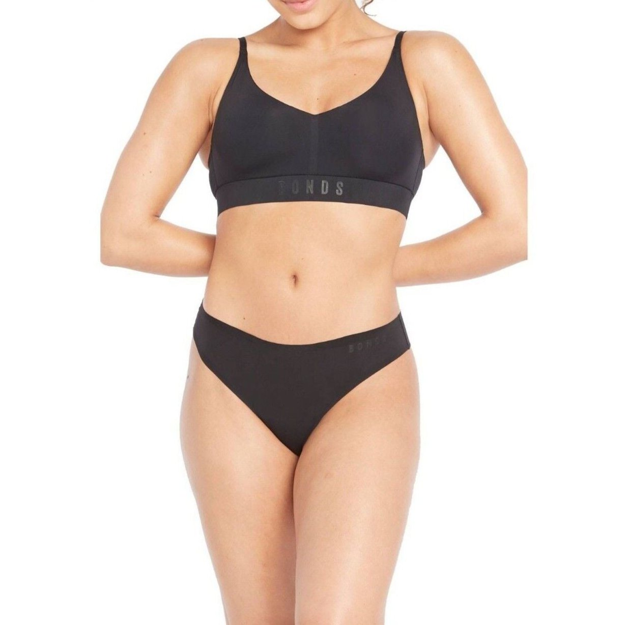 Bonds Womens Invisi Freecuts Gee G-String Shape Simple Bold Branding WU3V