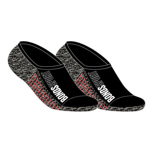 Bonds Mens Sport Tech No Show Sock Cushioned Shock-Absorbing Sole 2 Pack SYCK2N