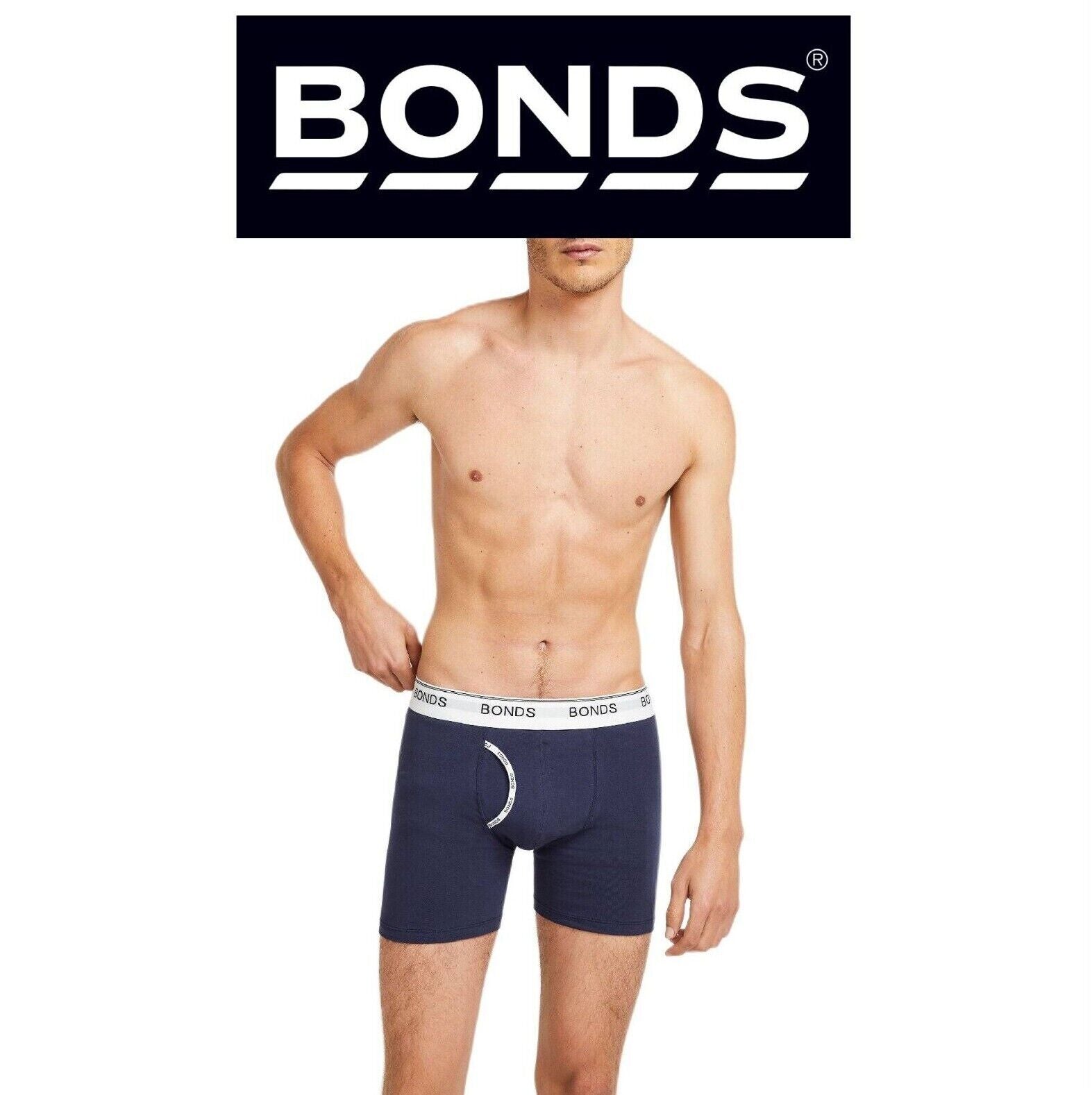 Bonds Mens Guyfront Mid Trunk Moisture Wicking to Keep Cool and Dry MY7WA