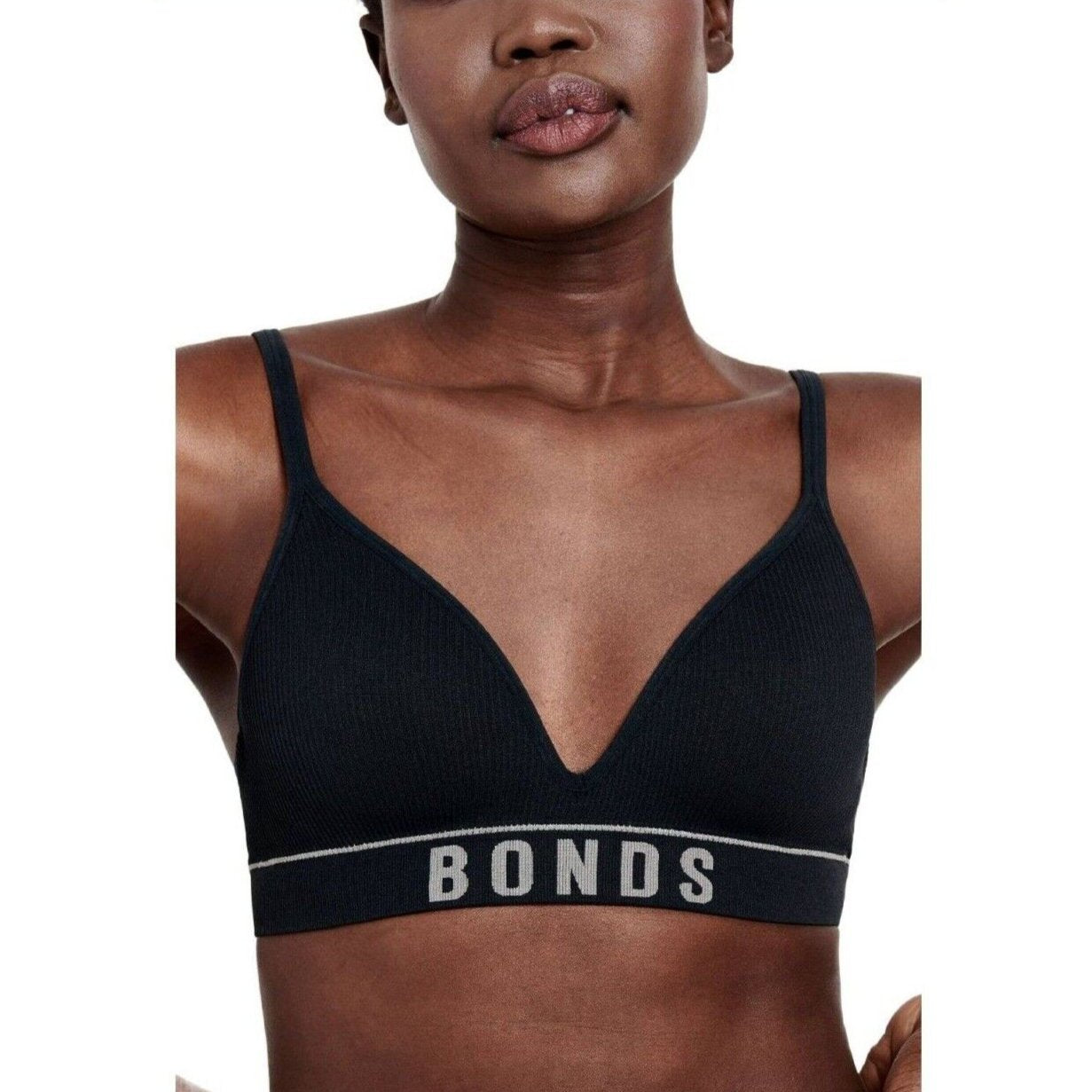 Bonds Womens Retro Rib Wirefree Tee Bra Comfortable & Stretchable YXF7Y