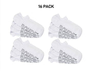 Bonds Mens Logo Lightweight No Show Comfy Mesh Cooling Zone Socks 16 Pack SXN64N