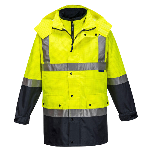 Portwest Mackay Anti-Static 4-in-1 Jacket 2 Packs Reflective Safety Comfy MJ887