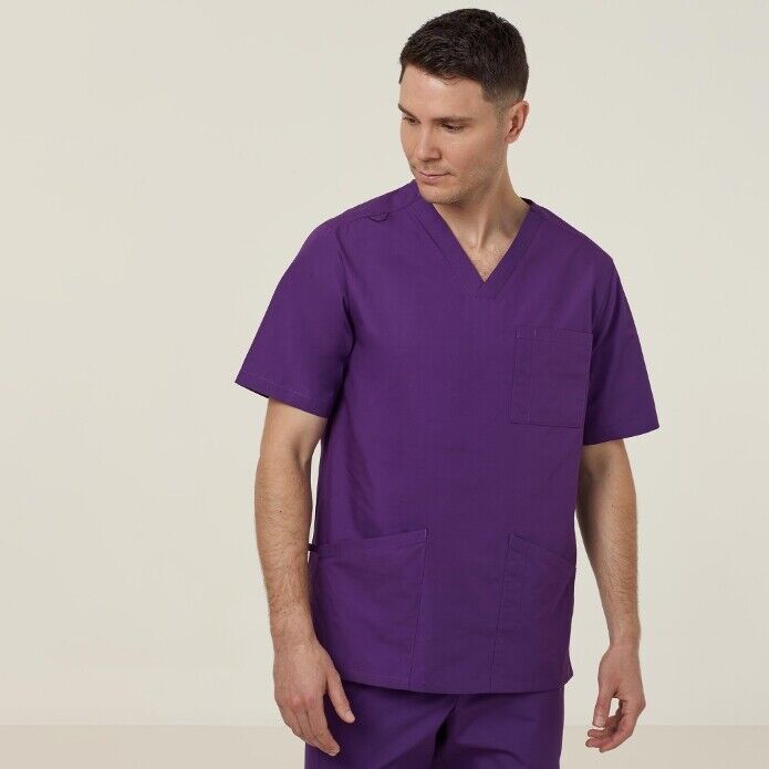 SALE NNT Uniform Unisex Chang Relaxed Fit Nurse Workwear Scrub Top CATRFS