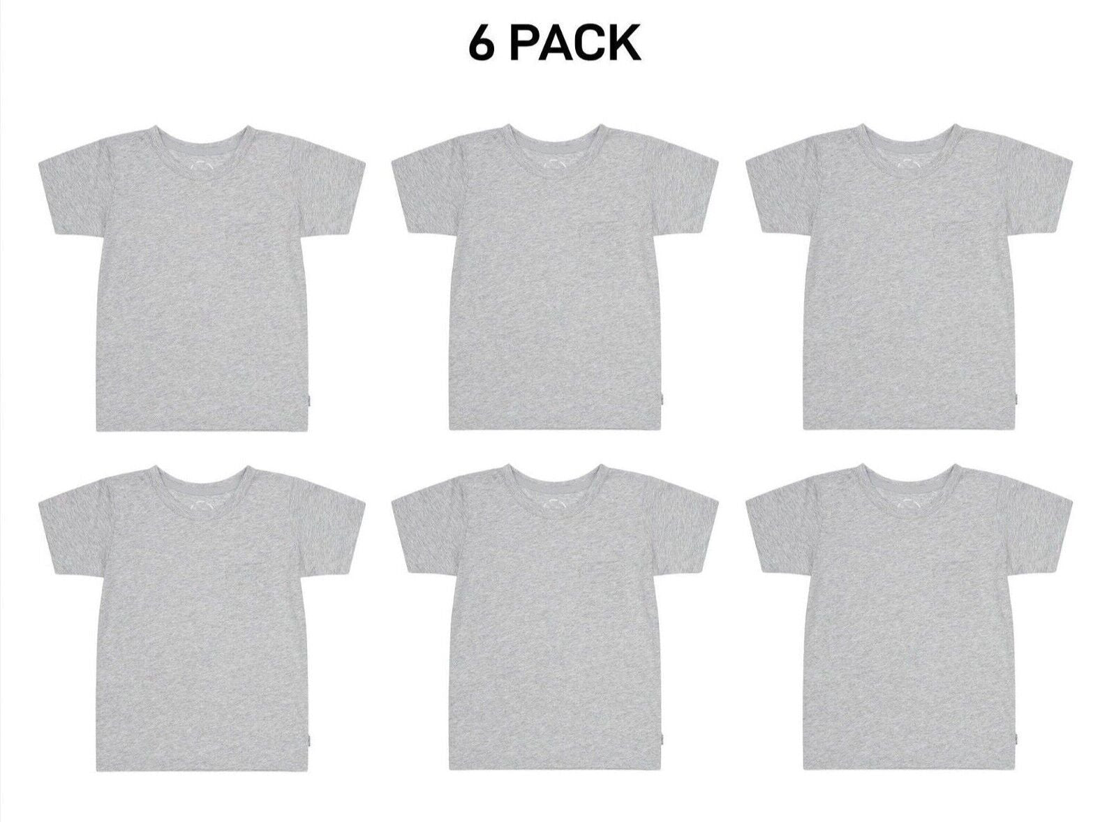 Bonds Kids Next Gen Crew Tee Cotton Shirt Perfect Comfort and Style 6 Pack KVRHK