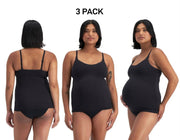 Bonds Womens Damn Dry Milk Leaks Scoop Cami Comfy Wirefree Support 3 Pack YWPV