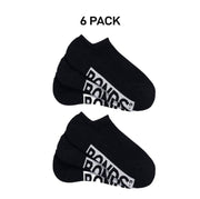 Bonds Mens Logo Cushioned No Show Smooth & Soft Cushioning Socks 6 Pack SXN73N
