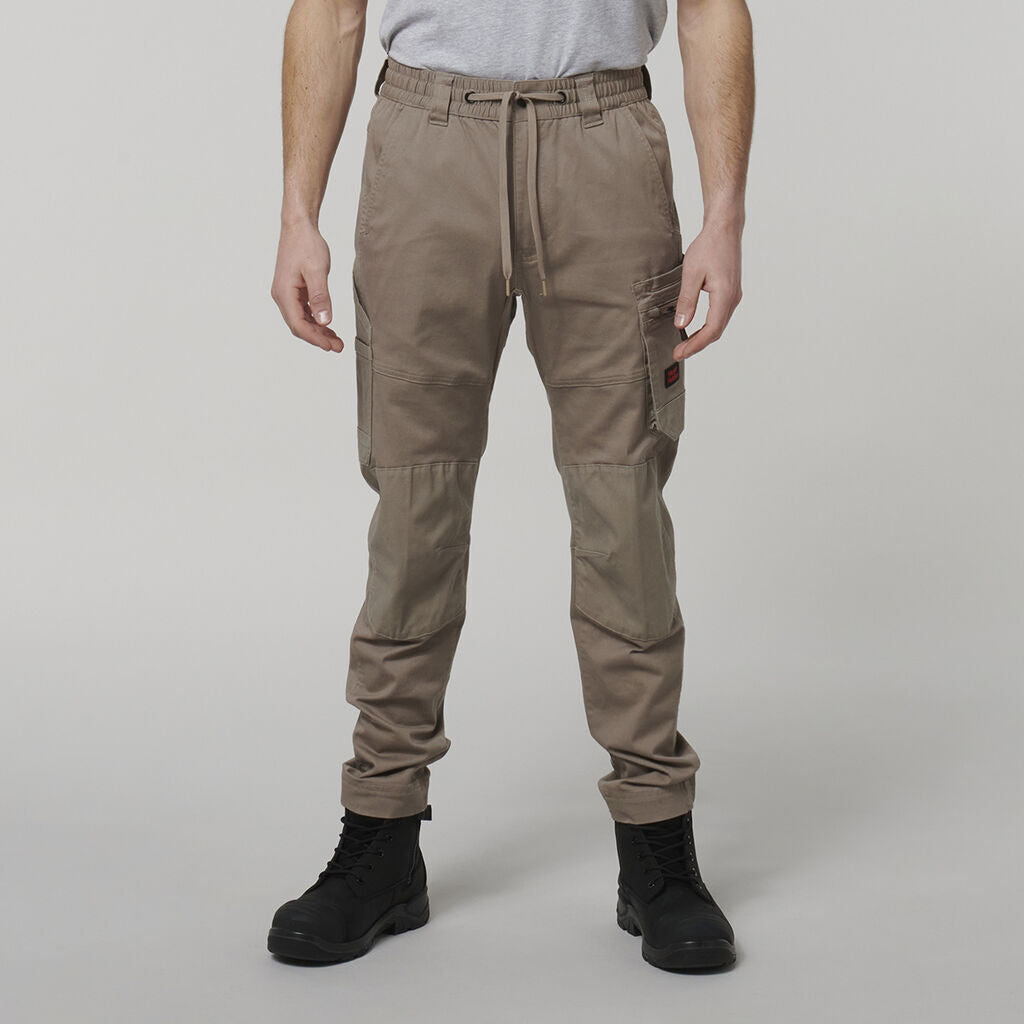Hard Yakka Mens Toughmaxx Pants Waistband  Cotton Comfortable Work Pants Y02204-Collins Clothing Co