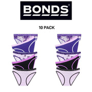 Bonds Girls Bikini Soft and Stretchy Perfect Everyday Coverage 10 Pack UWNV5A