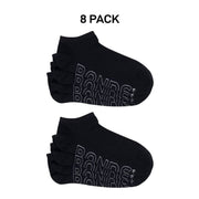 Bonds Mens Logo Lightweight No Show With Mesh Cooling Zone Socks 8 Pack SXN44N