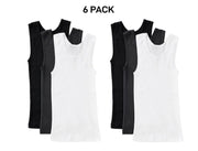 Bonds Boys New Chesty Vest Cotton Singlet Soft Comfort Cotton 6 Pack UYG33A