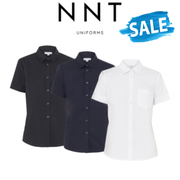 SALE NNT Women Avignon Short Sleeve Slim Comfortable Business Shirt CATUK8