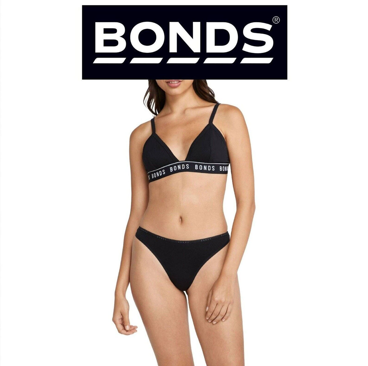 Bonds Womens Everyday Organics Gee Soft Comfy Branded Waistband WTET