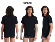 Bonds Mens Sleep Viscose Bamboo Tee Shirt Relaxed Comfortable Fit 3 Pack MW9V