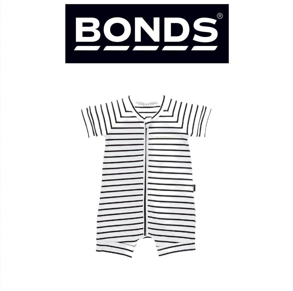 Bonds Baby Zip Romper Wondersuit Soft Cotton for Warmth Weather BXNMA