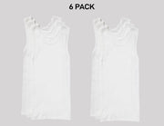 Bonds Boys New Chesty Vest Cotton Singlet Soft Comfort Cotton 6 Pack UYG33A