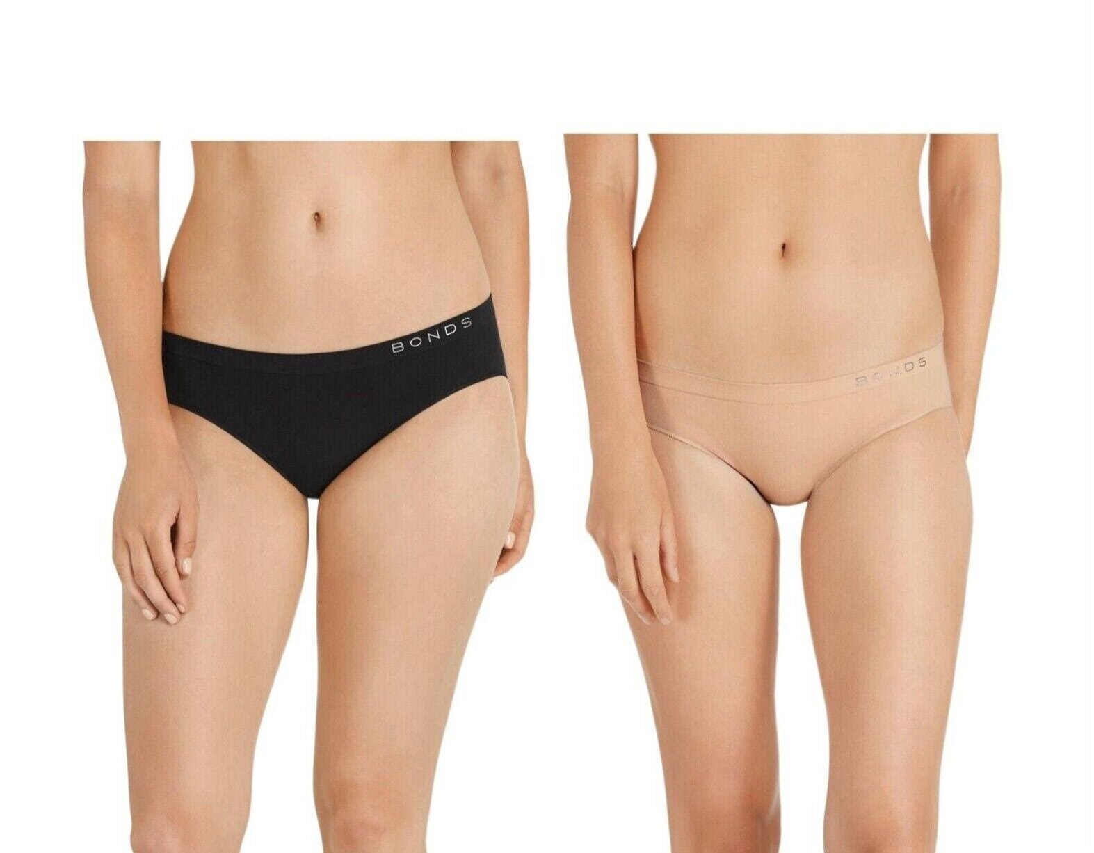 Bonds Womens Seamless Bikini Stretchy Trims Smooth Finish Brief WWGDA