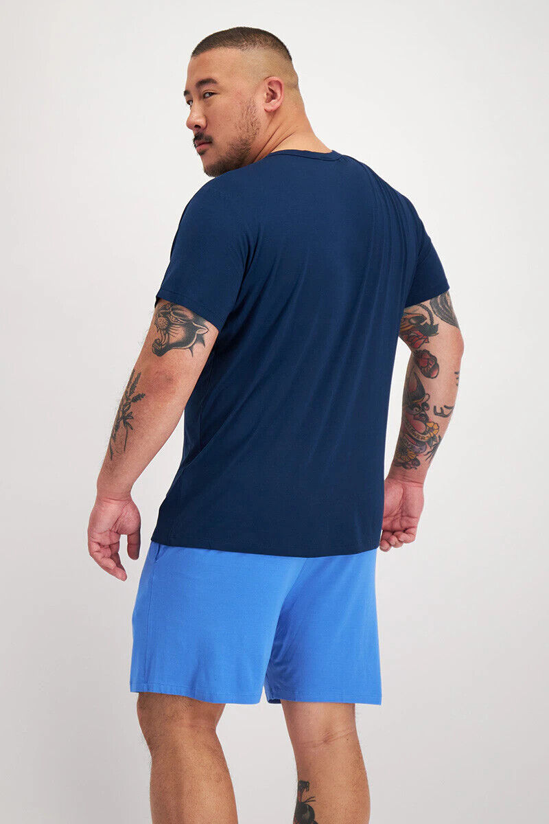 Bonds Mens Sleep Viscose Bamboo Tee Shirt Relaxed Comfortable Fit 3 Pack MW9V