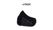 Bonds Womens Lightweight Liner Invisible Socks Comfy Cushioning 4 Pack LXPJ4N