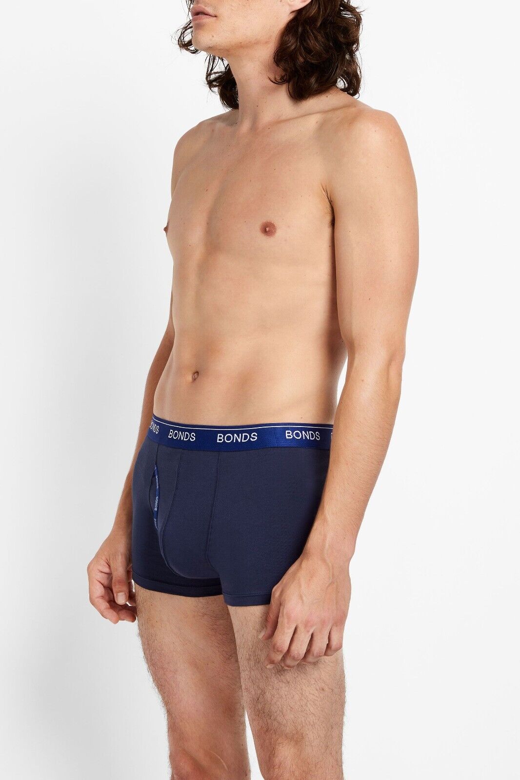 Bonds Mens Guyfront Trunk Stretchy Cotton Fabric Elastic Waistband 6 Pack MZVJ