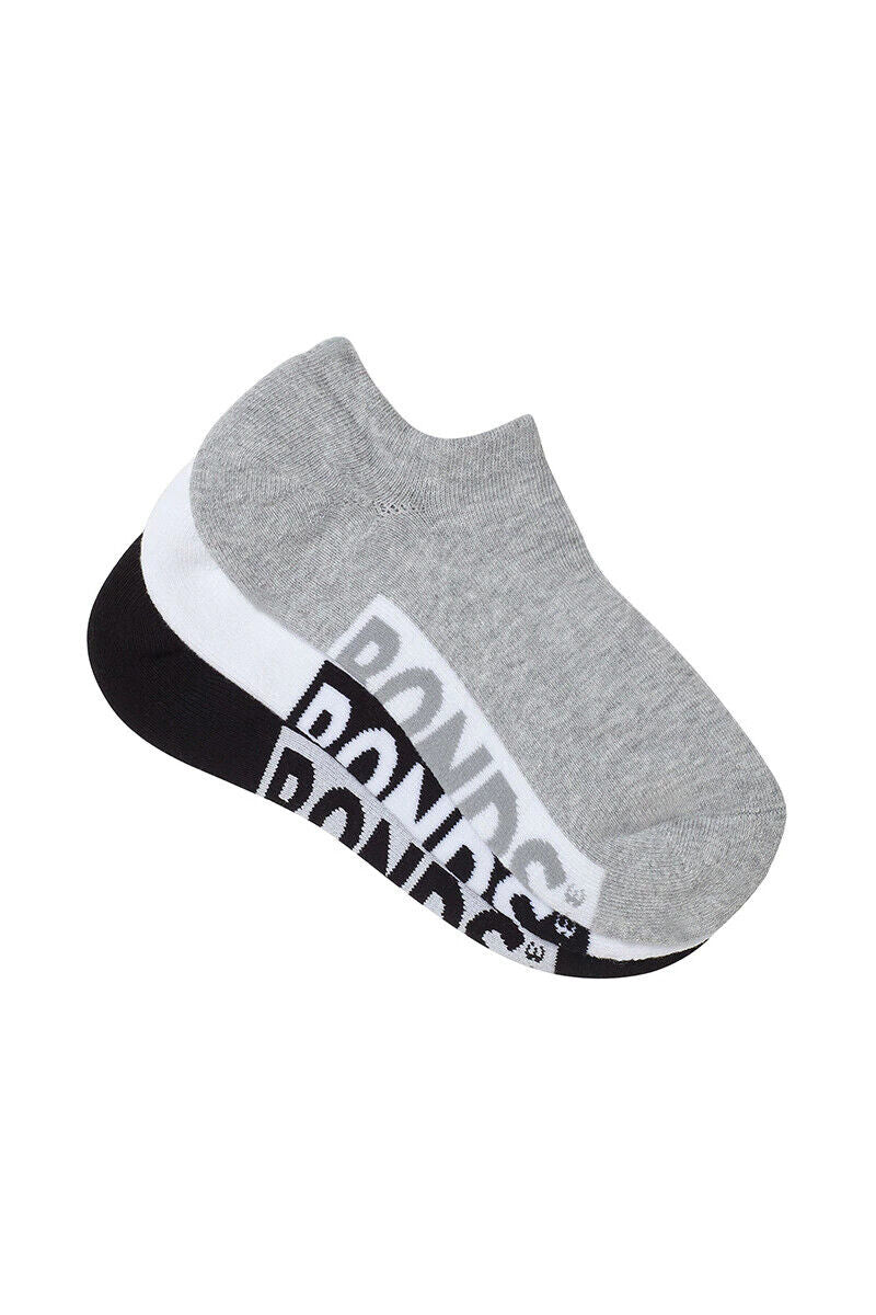 Bonds Womens Logo Cushioned No Show Extra Comfort Cushiness Soles 6 Pack LXPX3N