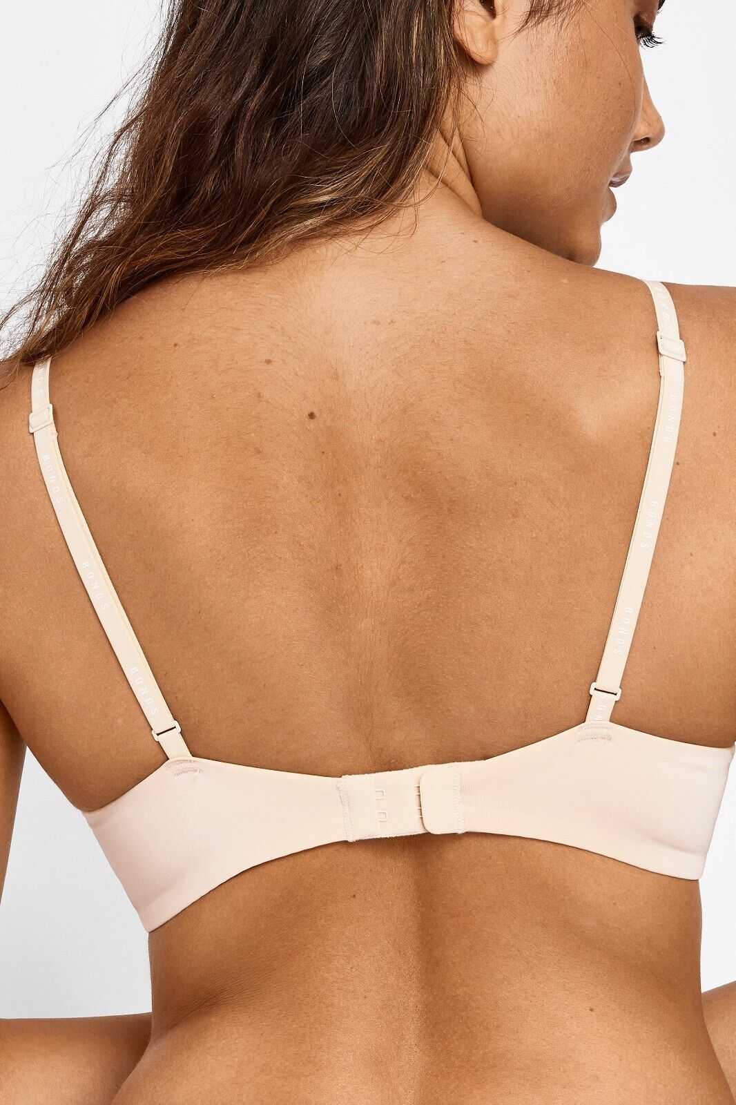 Bonds Womens Invisi Wirefree Bra Ultimate Comfort Soft Smooth Shape 3 Pack YXC6Y