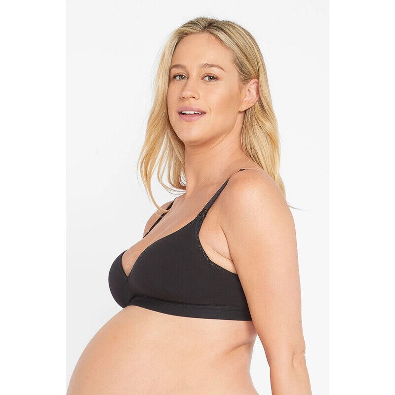 Bonds Womens Bumps Contour Maternity Wirefree Bra Comfy Flattering 3 Pack YYCCW