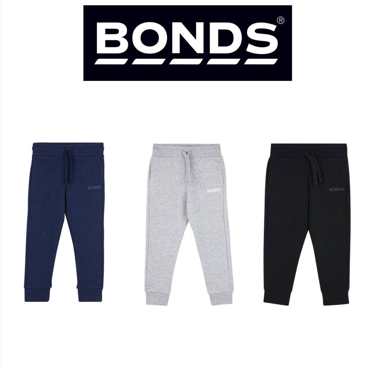 Bonds Baby Tech Sweats Trackie Lightweight and Warm Sporty Style KVQRA