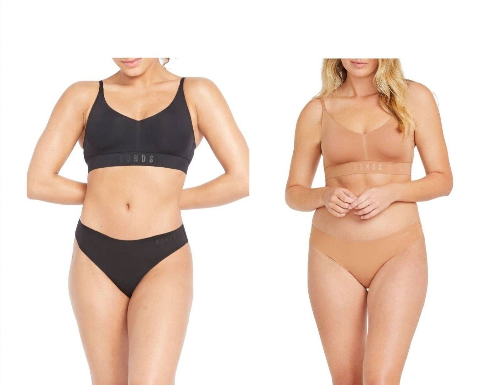 Bonds Womens Invisi Freecuts Gee G-String Shape Simple Bold Branding WU3V