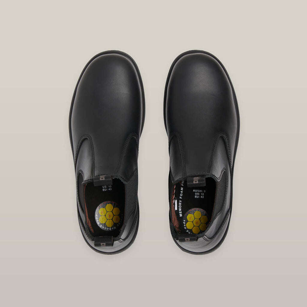 Hard Yakka Safety Work Outback Pull On Steel Toe PR Safety Boot Y60175-Collins Clothing Co