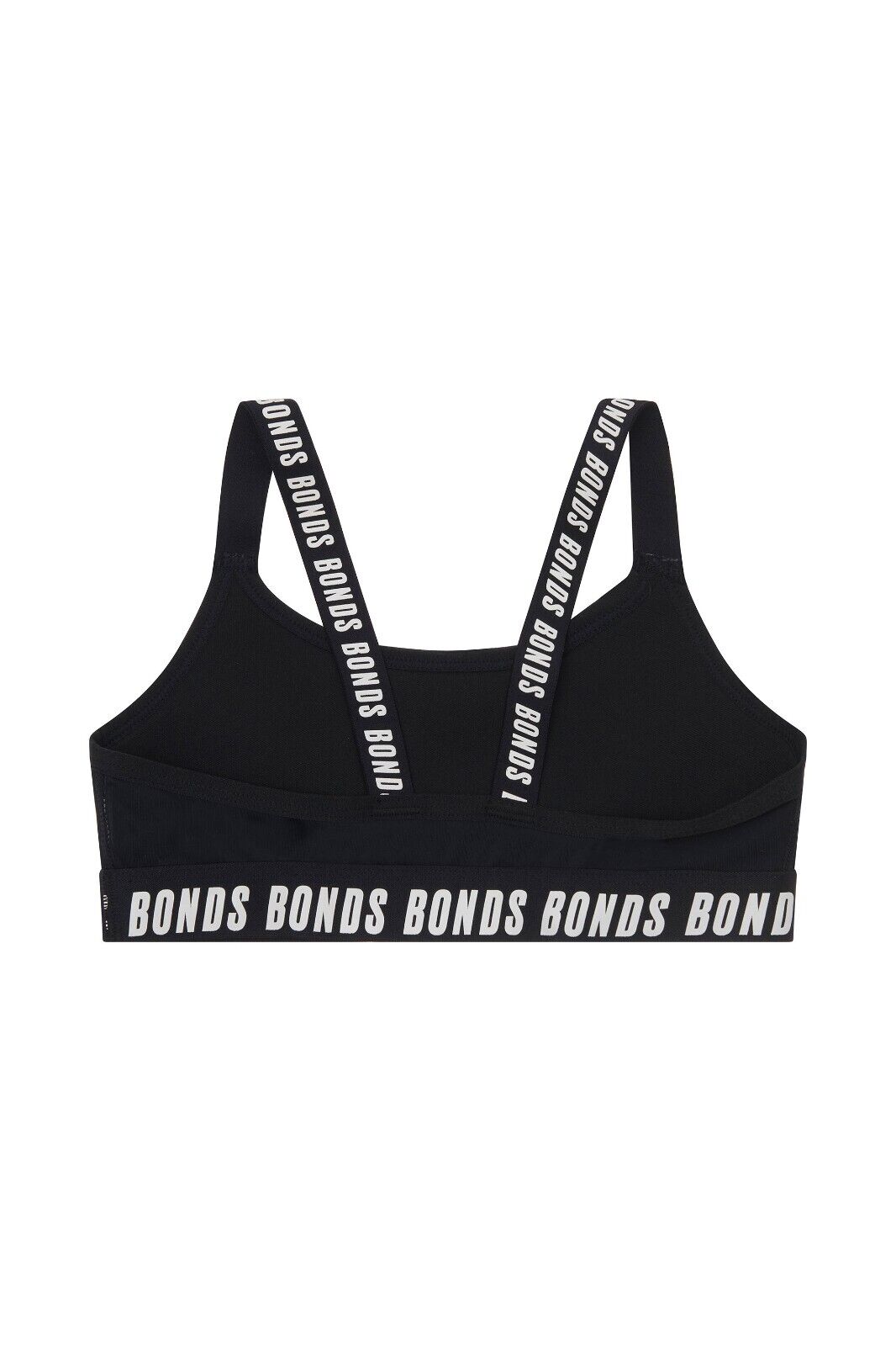 Bonds Girls Performance Pullover Crop Durable and Stretchy Bra 3 Pack UWH41A