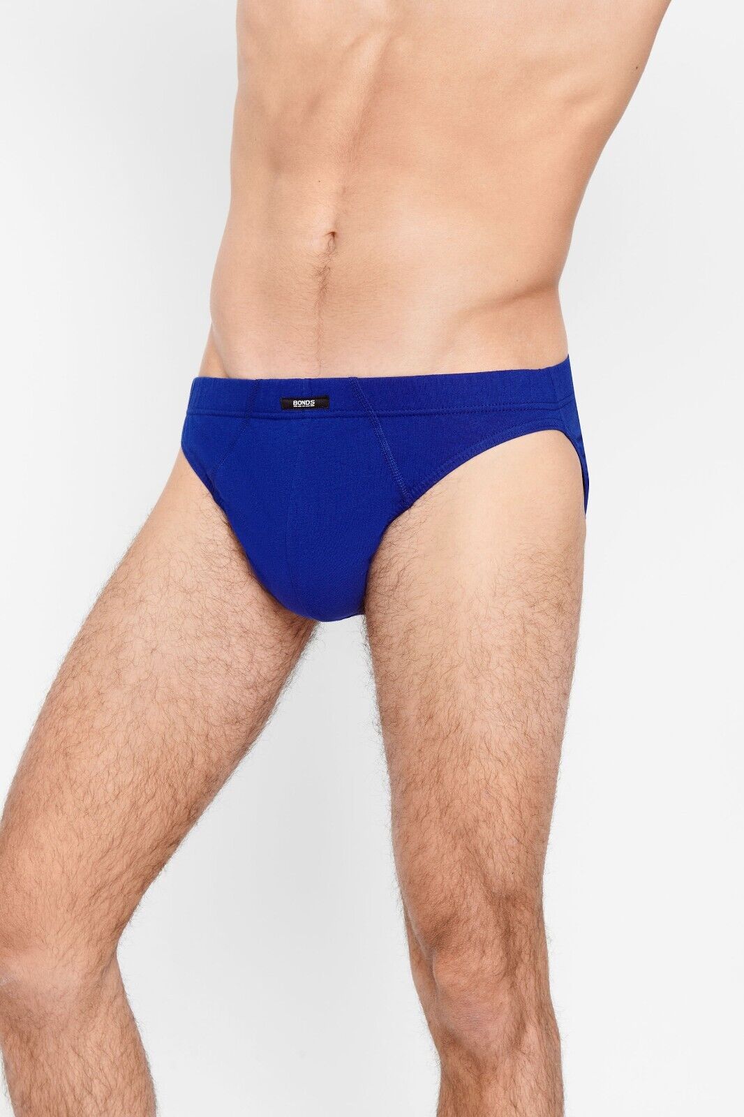 Bonds Mens Action Brief  Soft Cotton and Encased Elastic Comfort 8 Pack M8OS4