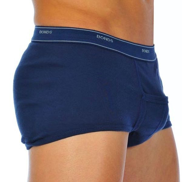 Bonds Mens Support Brief Stretchy Cotton and Comfy Elastic Waistband 6 Pack M821