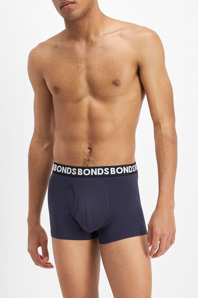 Bonds Mens Everyday Trunks Convenience Comfort & Value Underwear 6 Pack MWQ33A