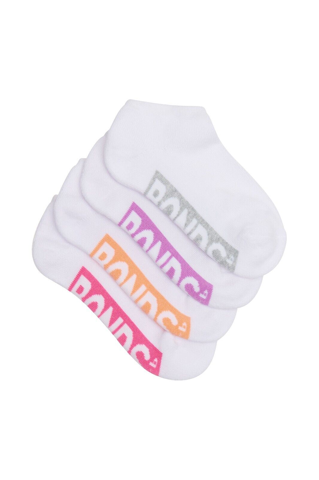 Bonds Kids Logo Light Low Cut Socks Comfy Lightweight Breathable 8 Pack RXU74W