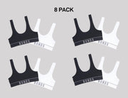 Bonds Girls Original Rib Tank Crop Super Comfort and Soft Support 8 Pack UWLK2A